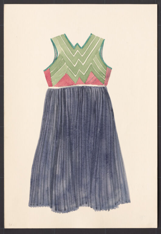 Kresba – sukňa súkenná