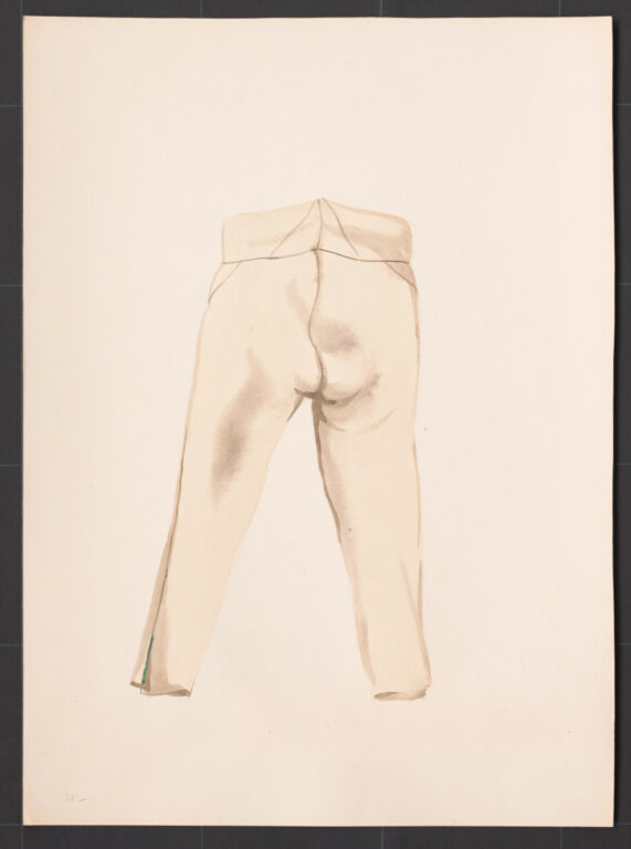 Kresba – nohavice súkenné