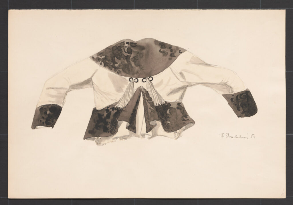 Kresba – kožuch ženský