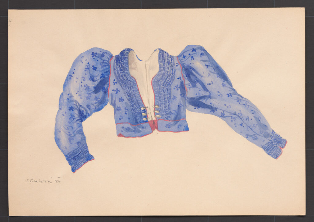 Kresba – kabátik ženský