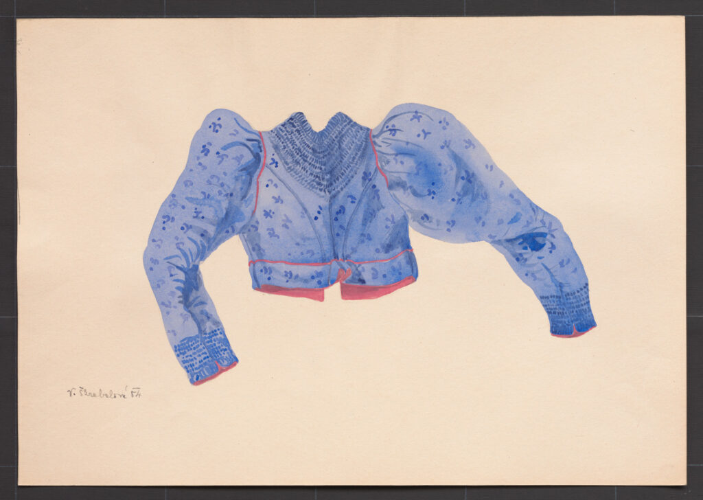 Kresba – kabátik ženský