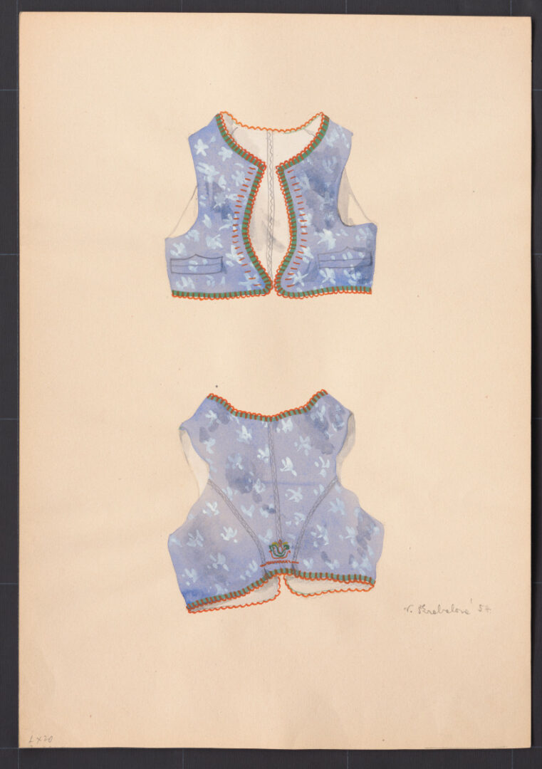 Kresba – živôtik mužský sviatočný