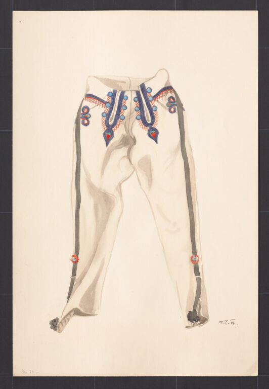 Kresba – nohavice súkenné