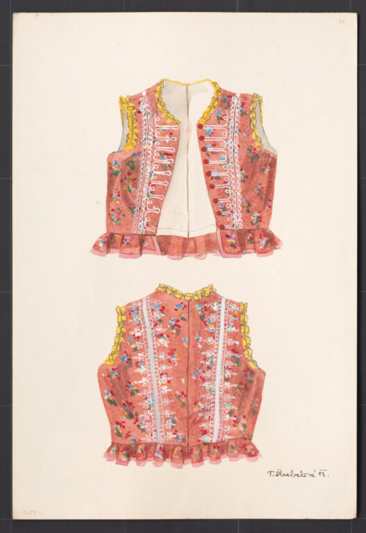 Kresba – živôtik ženský novší