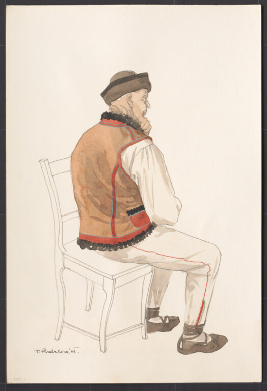 Kresba – odev mužský