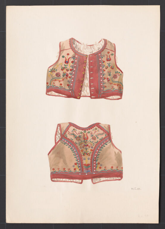 Kresba – kožuštek ženský