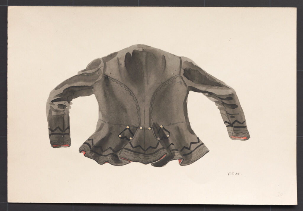 Kresba – kabátik ženský