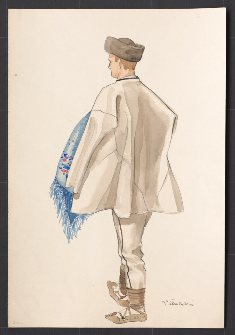 Kresba – odev ženícha