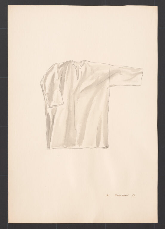 Kresba – košeľa mužská