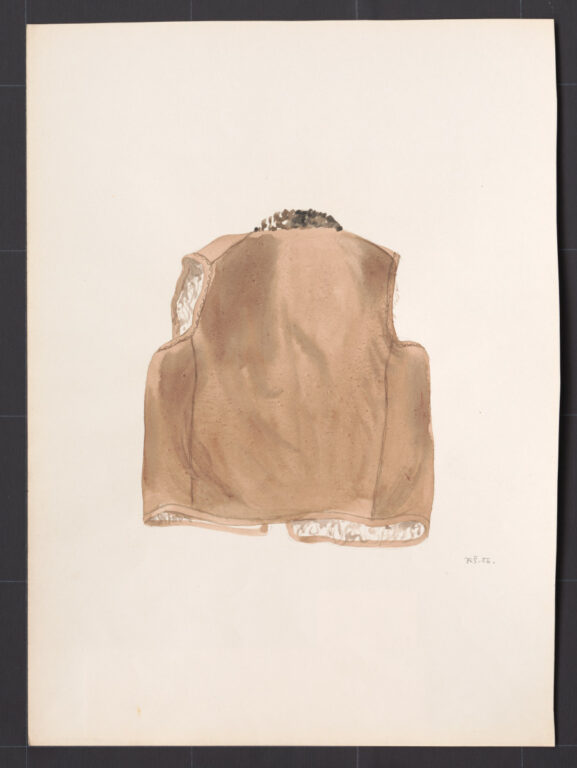 Kresba – kožuštek mužský