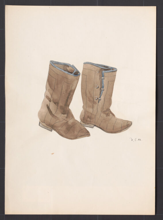 Kresba – kapce ženské