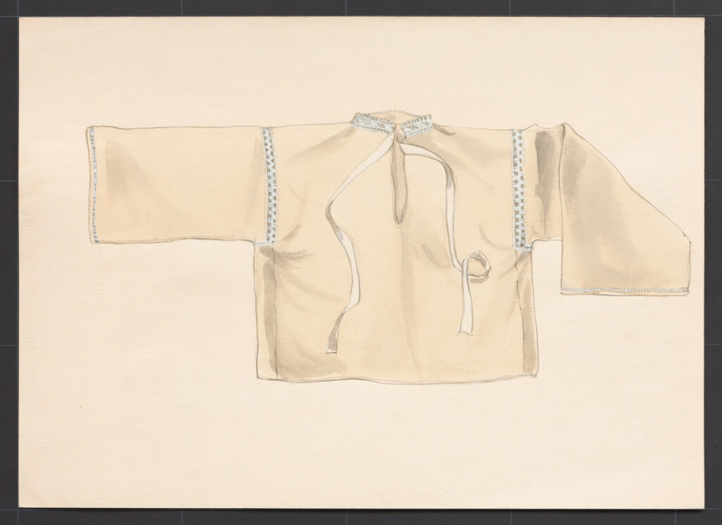 Kresba – košeľa mužská konopná