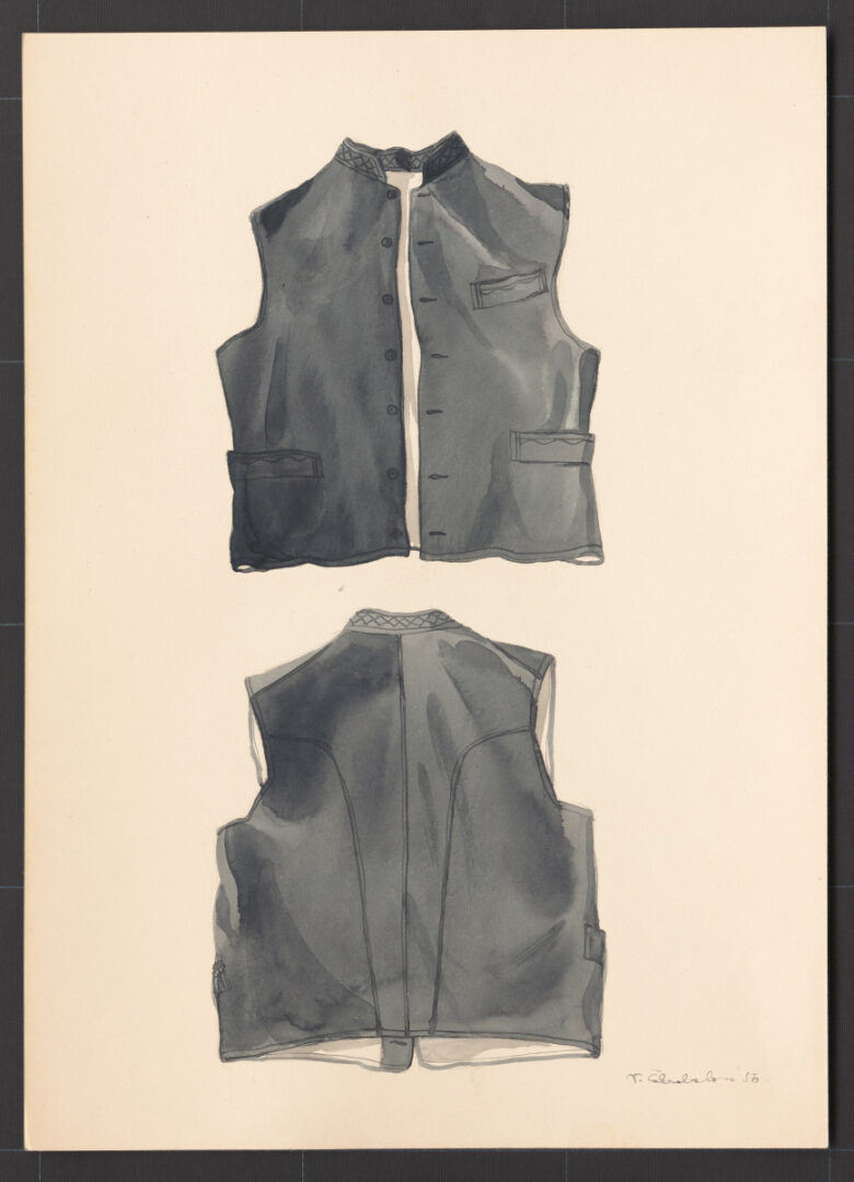 Kresba – živôtik mužský súkenný