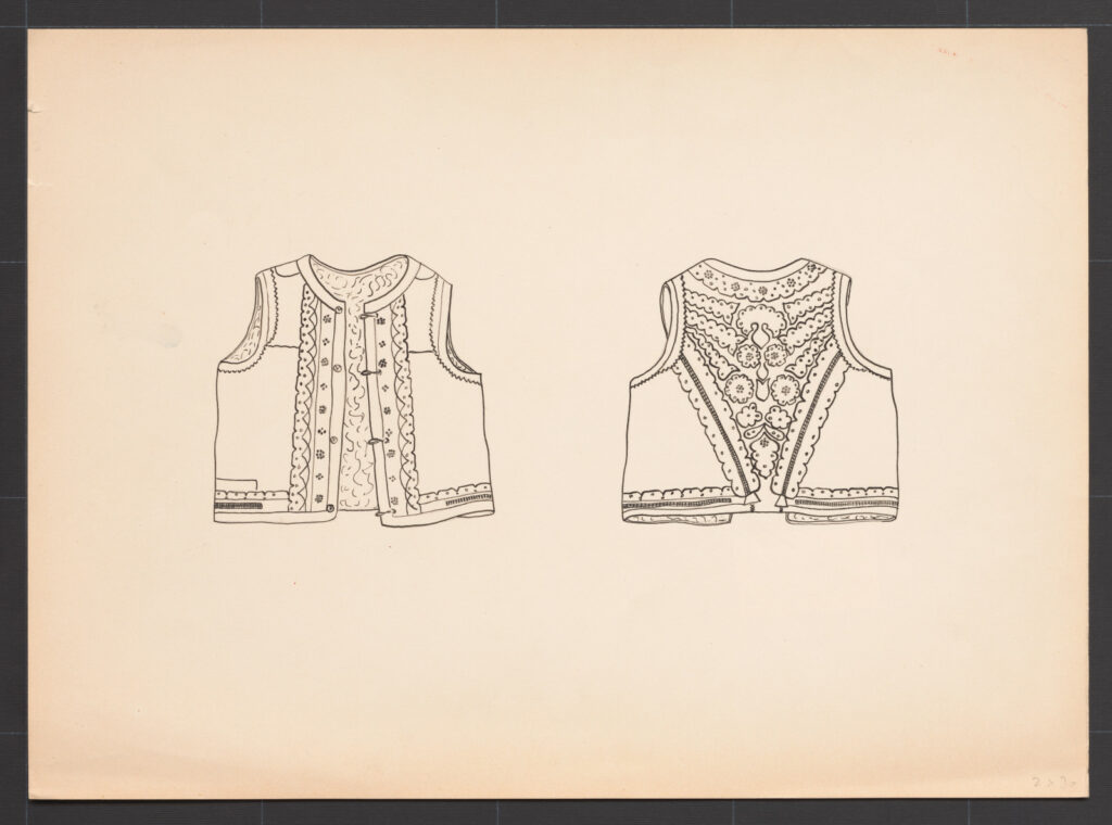 Kresba – kožuštek mužský