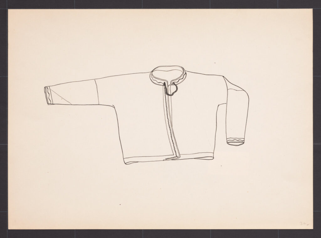 Kresba – kabanica mužská