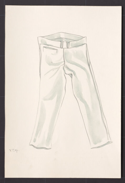 Kresba – nohavice mužské