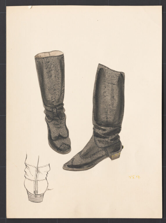 Kersba – ženské sviatočné cižmy