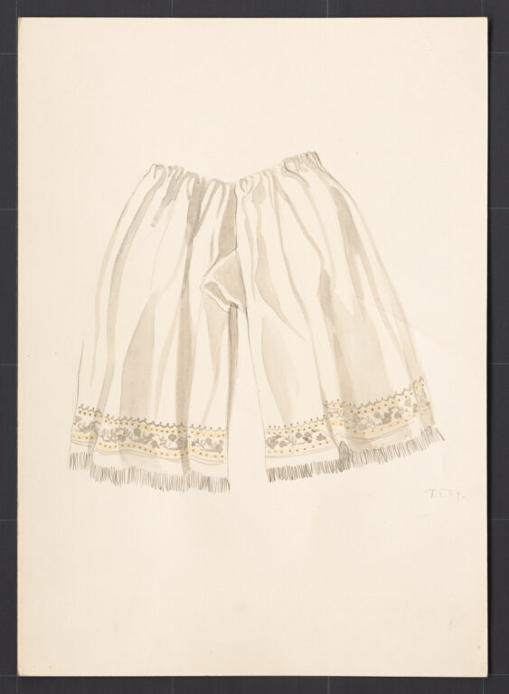 Kresba – mužské sviatočné gate