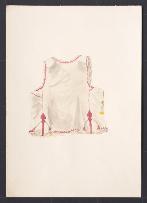 Kresba – kožuštek ženský