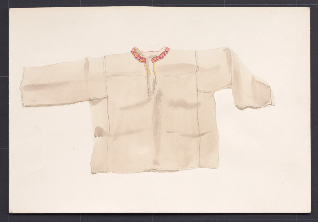 Kresba – košeľa pracovná