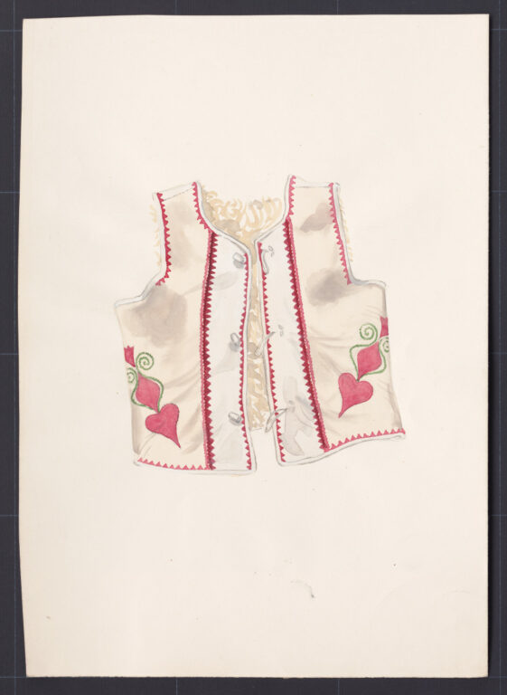 Kresba – kožuštek mužský