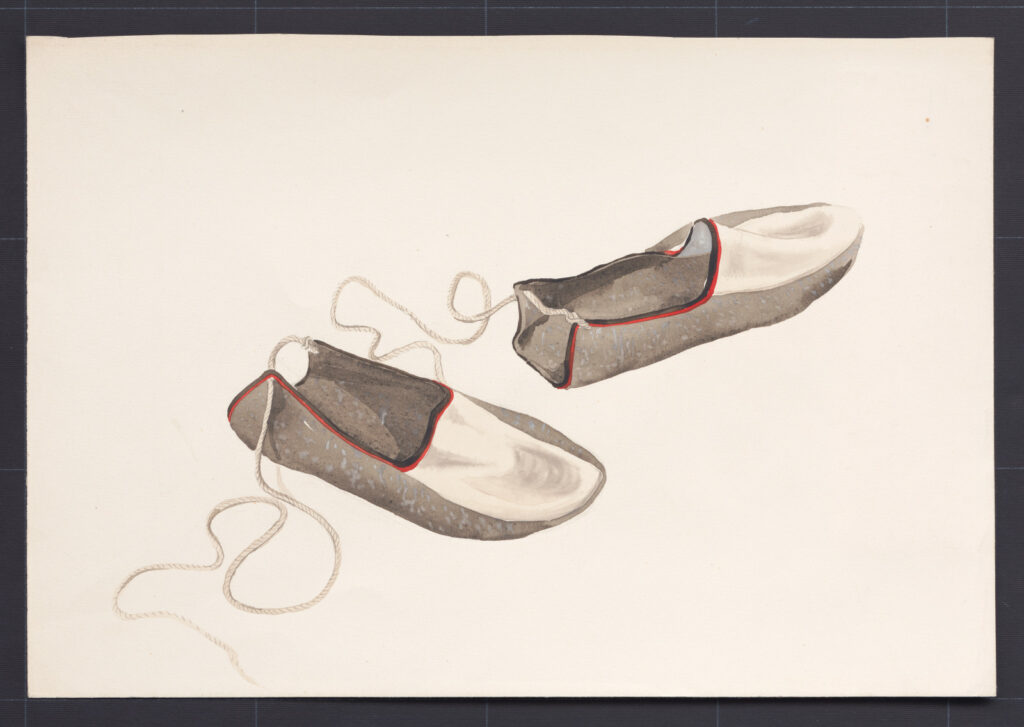 Kresba – papuče