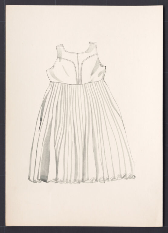 Kresba – sukňa zošitá so živôtikom