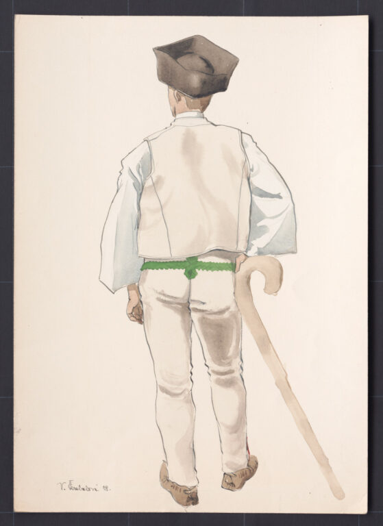 Kresba – odev mužský