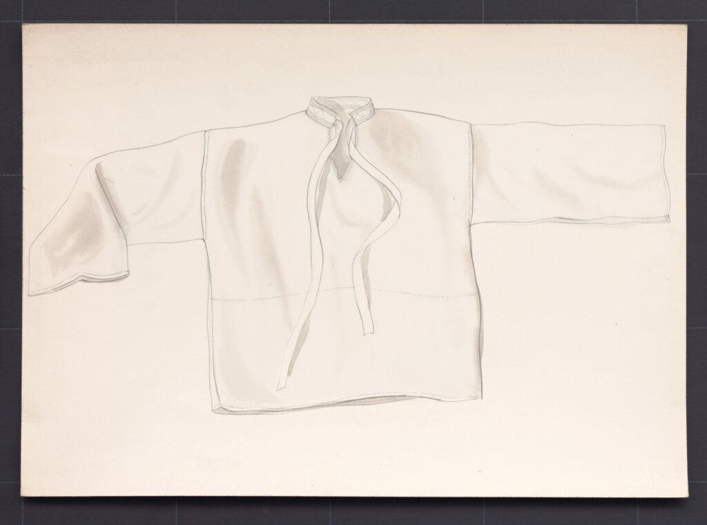 Kresba – košeľa mužská