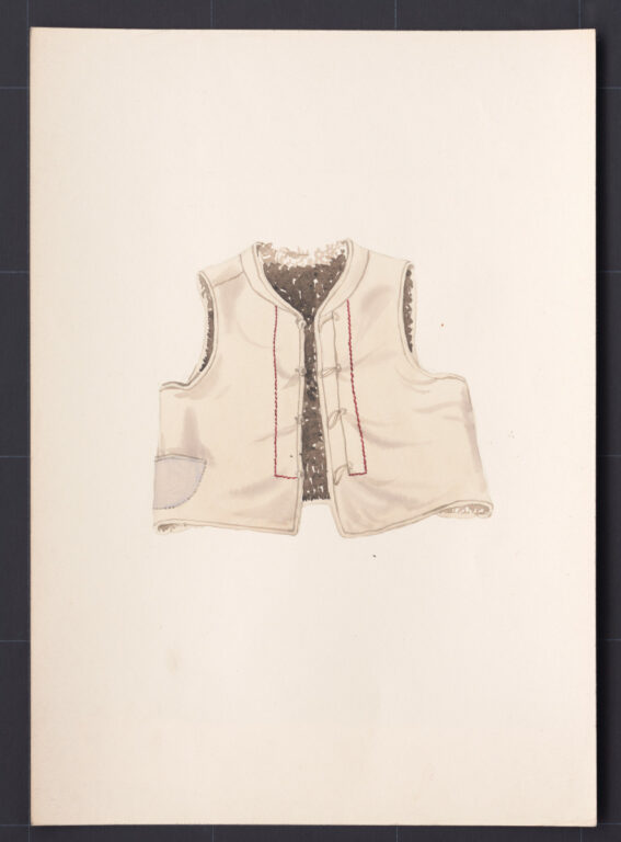 Kresba – kožuštek mužský