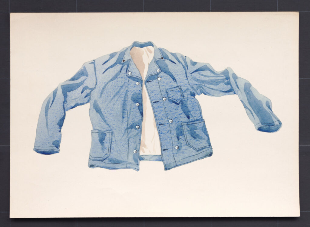 Kresba – kabátik mužský