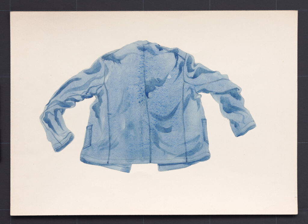 Kresba – kabátik mužský