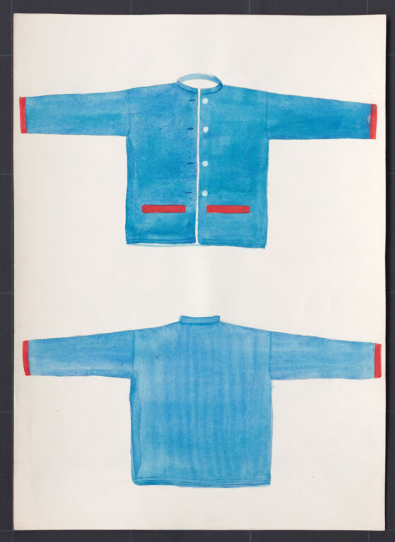 Kresba – kabátik ženský