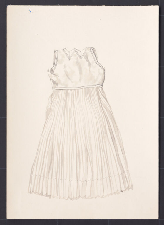 Kresba – sukňa zošitá so živôtikom