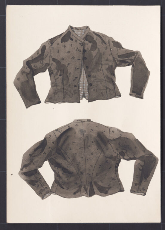 Kresba – kabátik ženský