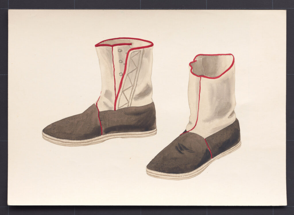 Kresba – kapce mužské