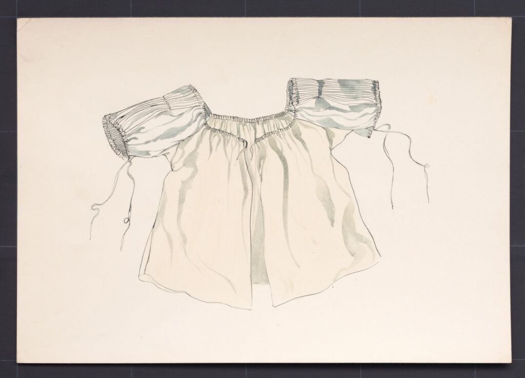 Kresba – rukávce sviatočné