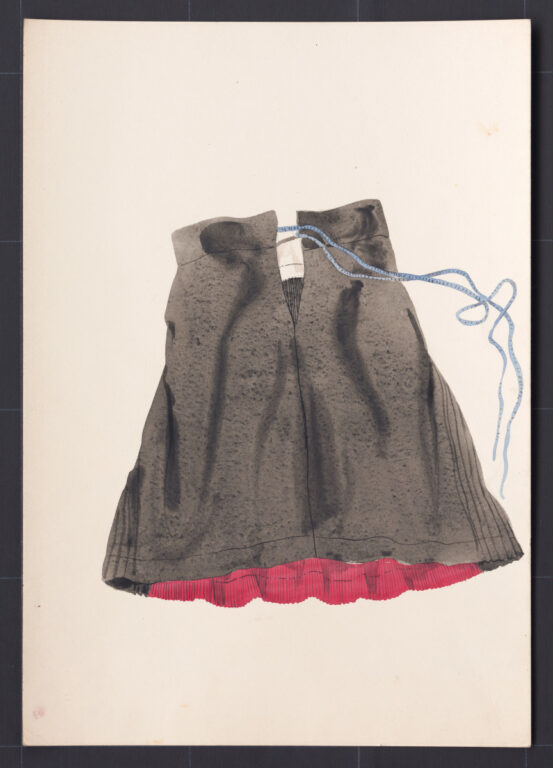 Kresba – sukňa sviatočná