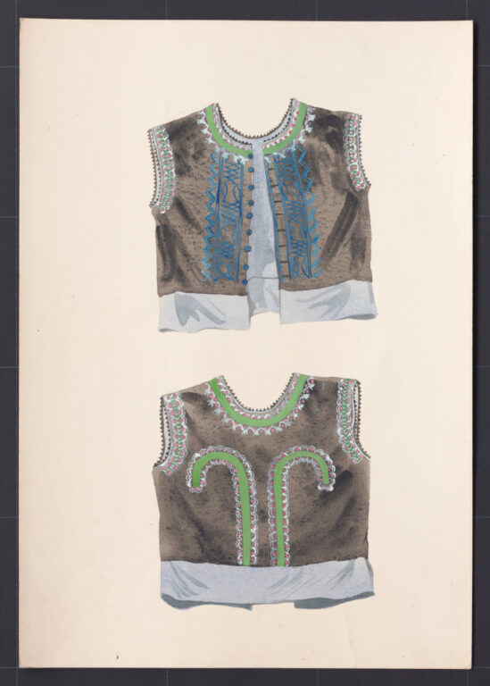 Kresba – živôtik ženský novší