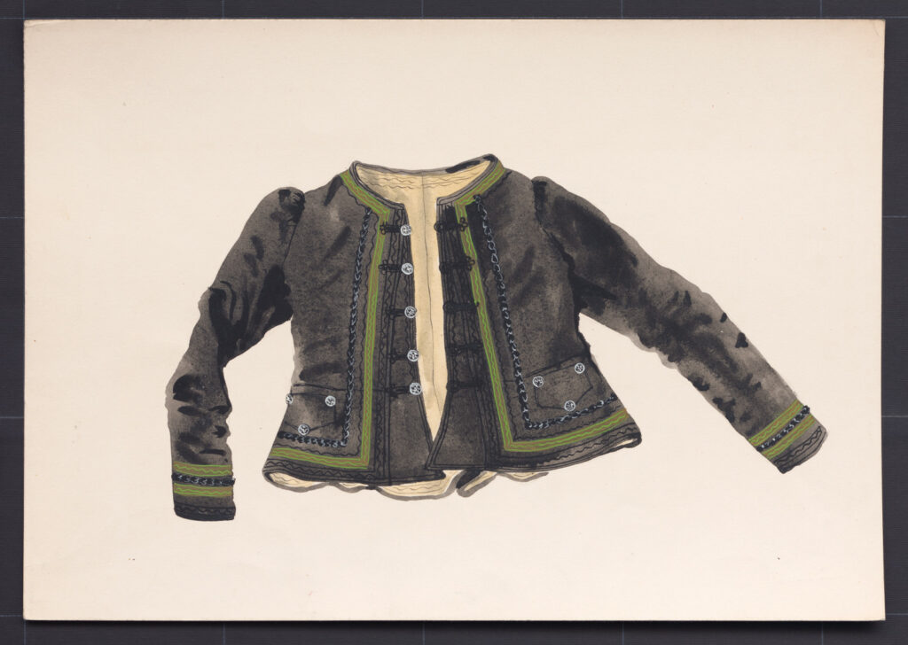 Kresba – kabátik ženský zimný