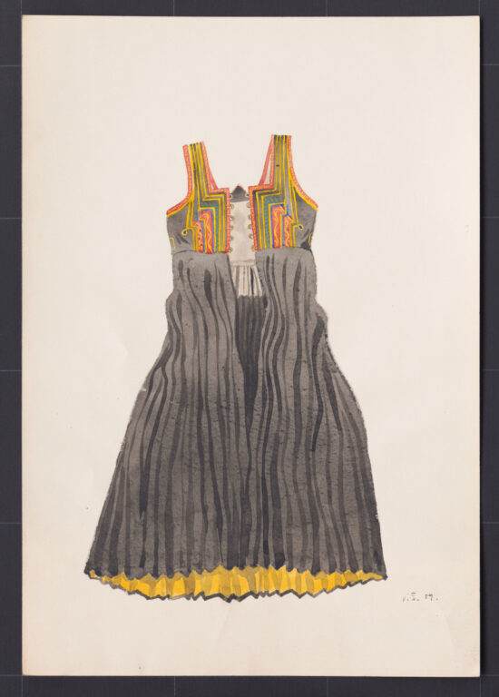 Kresba – sukňa so živôtikom