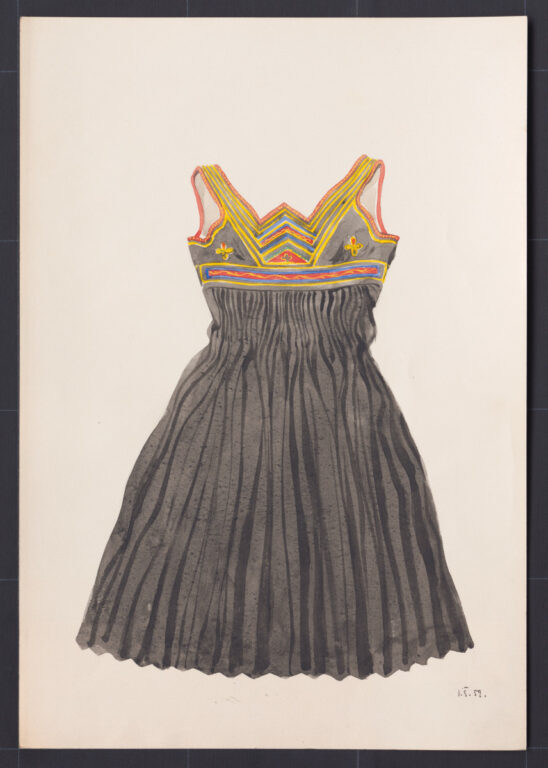 Kresba – sukňa so živôtikom