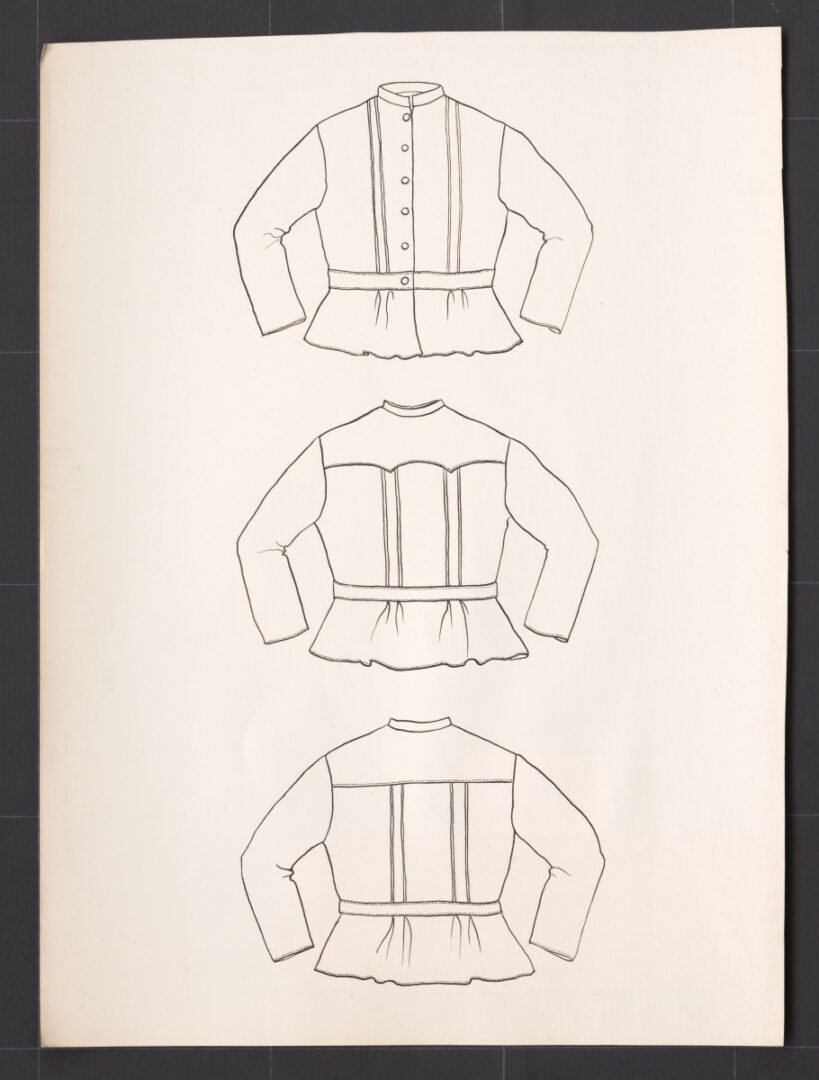 Kresba – blúzka ženská