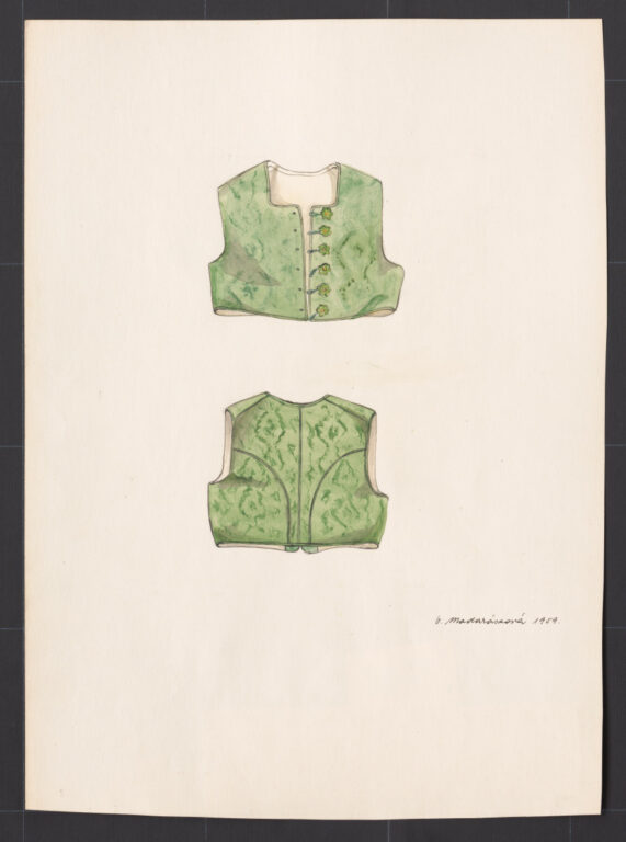 Kresba – živôtik ženský