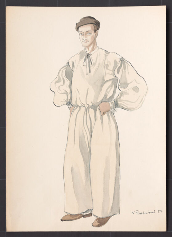 Kresba – odev mužský pracovný