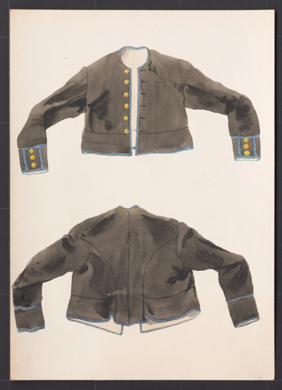 Kresba – kabátik ženský