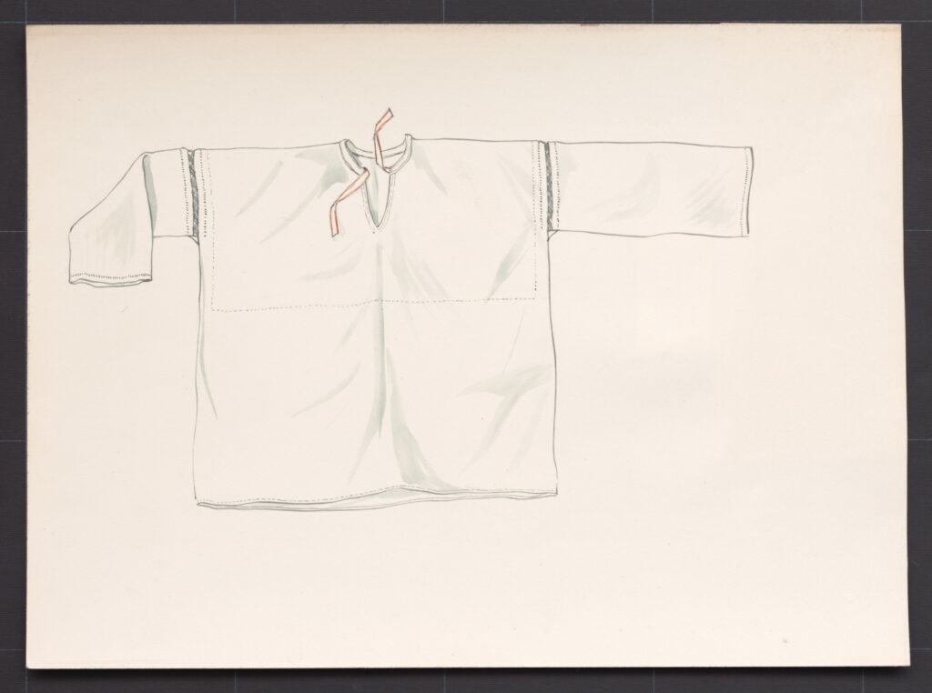 Kresba – košeľa mužská