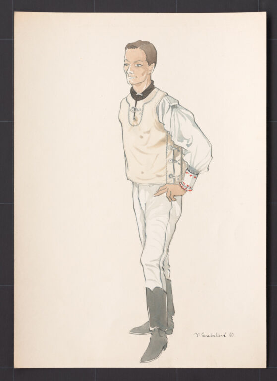 Kresba – odev mužský pracovný