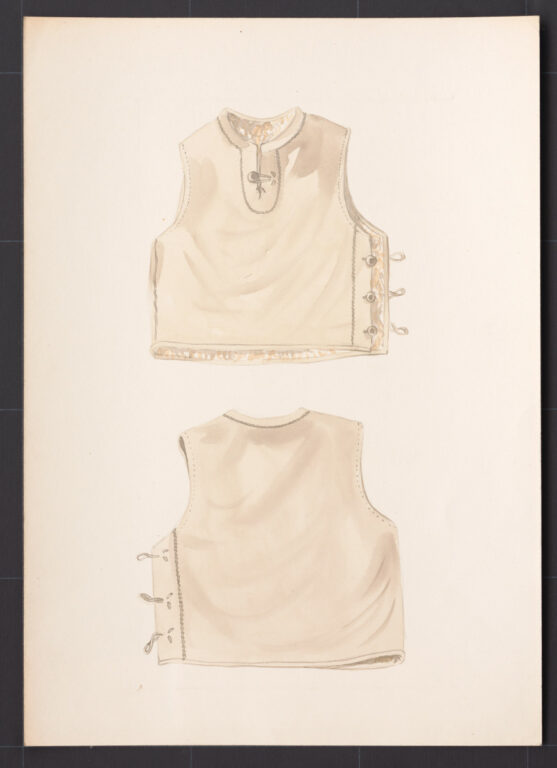 Kresba – kožuštek mužský