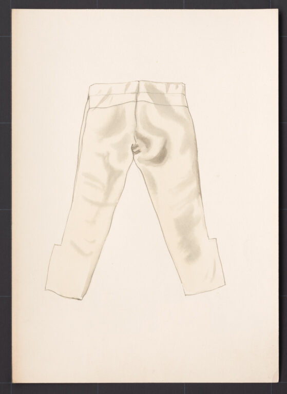 Kresba – nohavice súkenné
